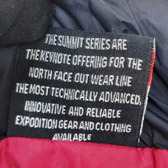 The North Face Women's Black Summit Series Goose Down Puffer Jacket Size XL - Picture 9 of 10